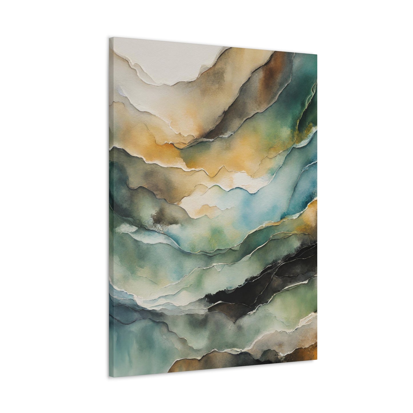 Abstract Skies - Modern Abstract Art Print - Aesthetic Coastal Landscapes