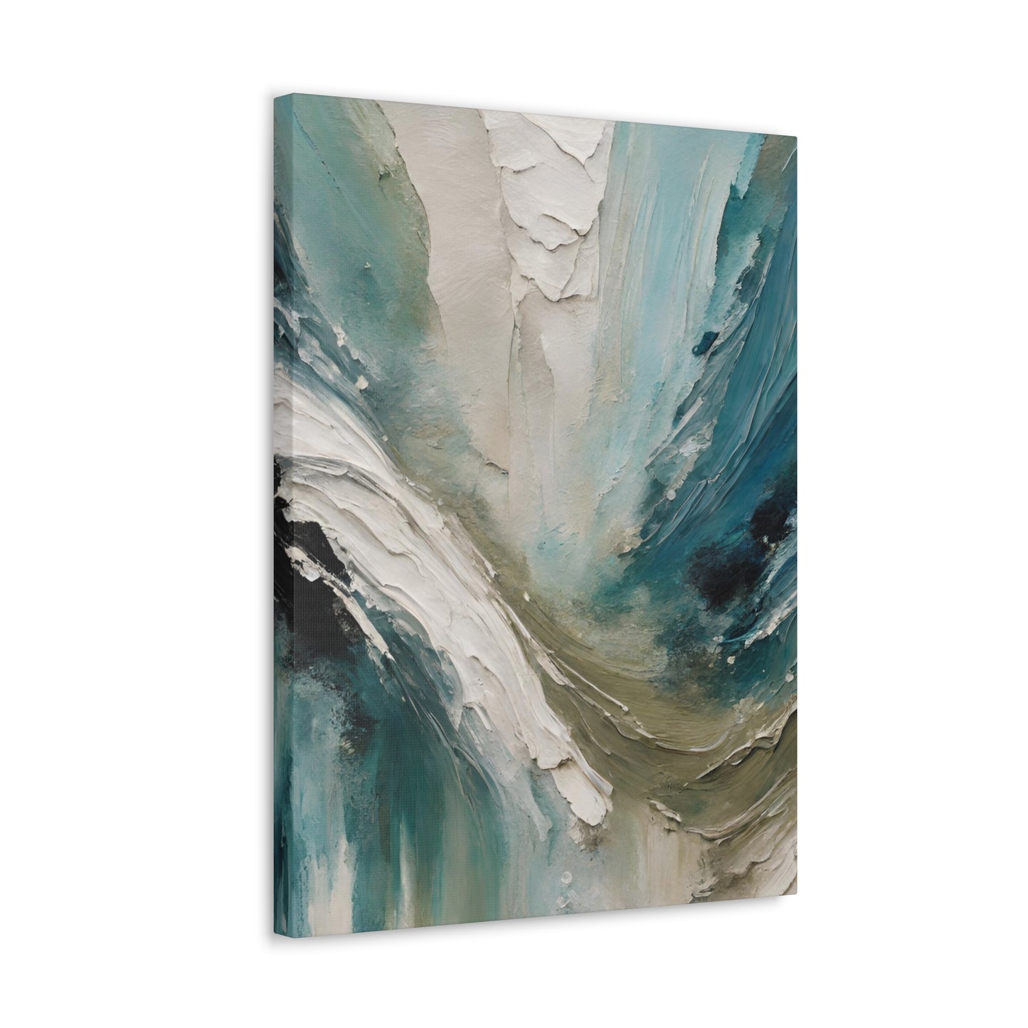 Inlet - Modern Abstract Art Print - Aesthetic Coastal Landscapes