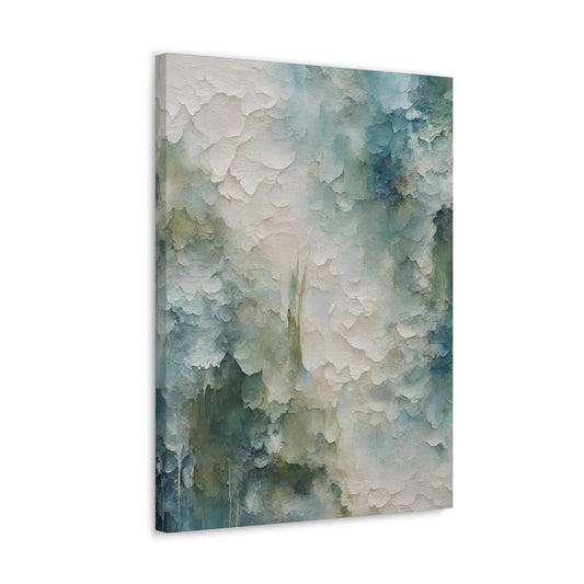 Emerging Spring II - Modern Abstract Art Print - Aesthetic Coastal Landscapes