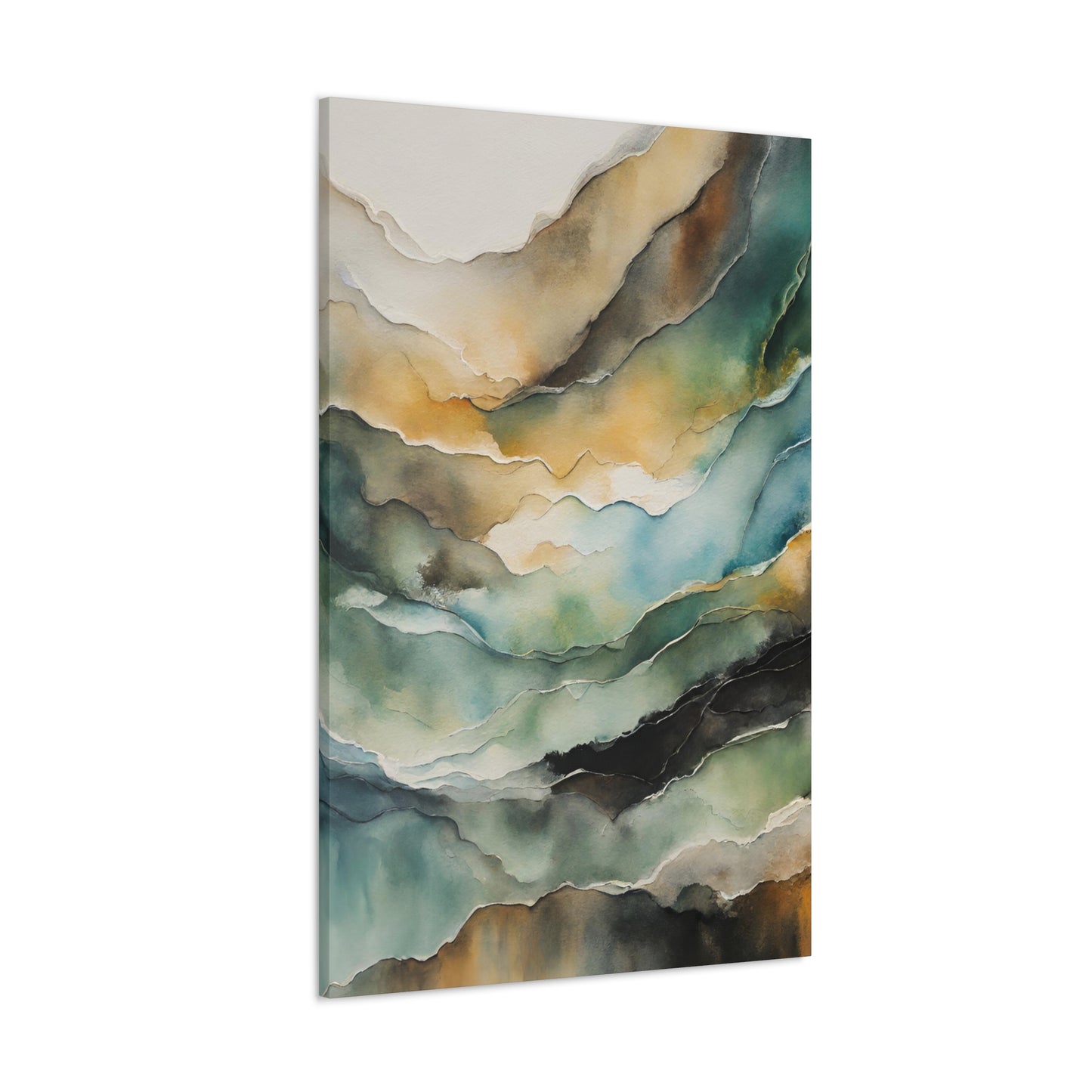 Abstract Skies - Modern Abstract Art Print - Aesthetic Coastal Landscapes