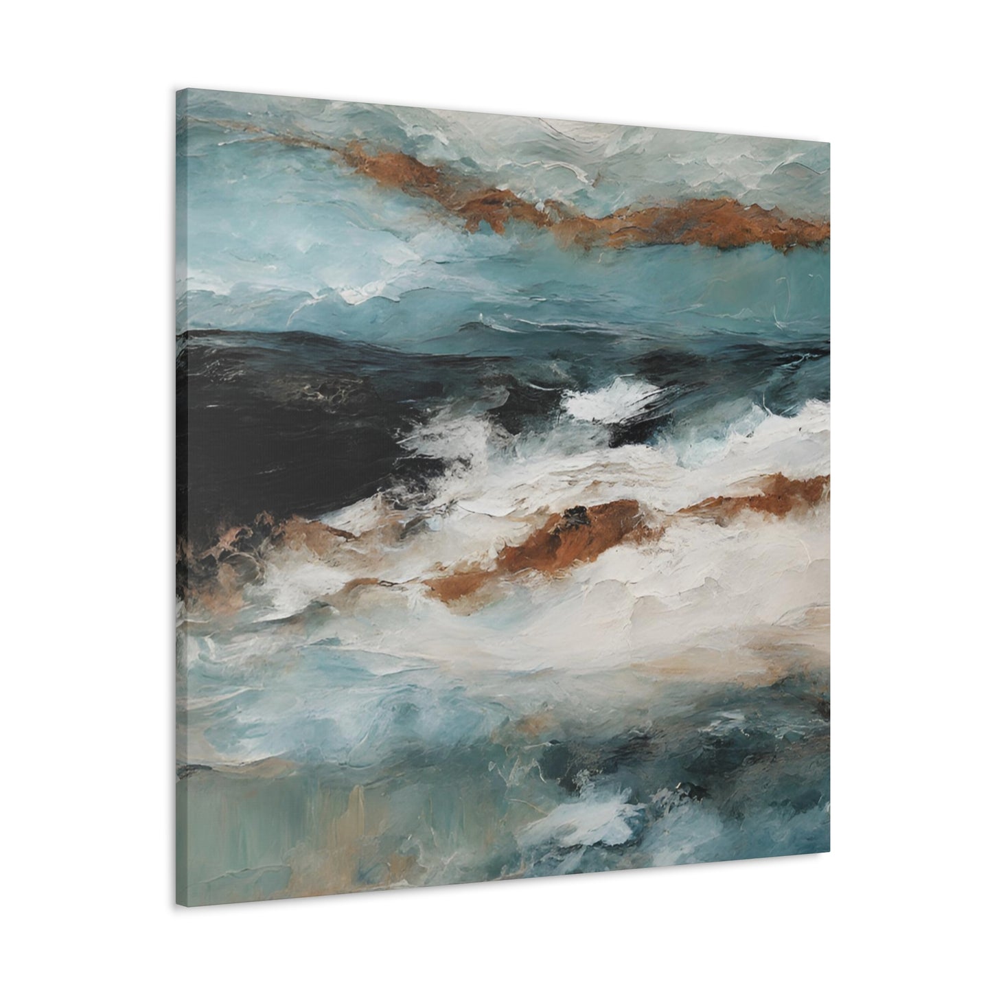 From the Depths II - Modern Abstract Art Print - Aesthetic Coastal Landscapes