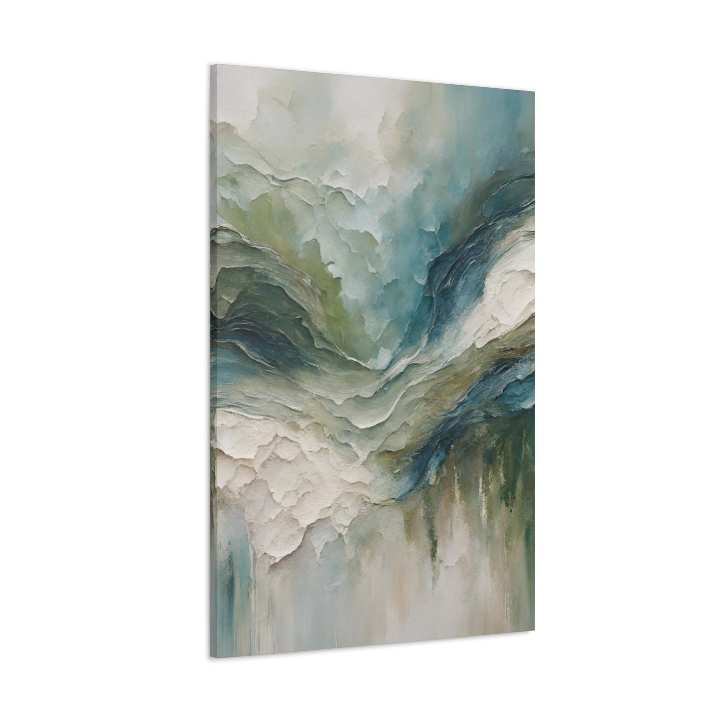 Ocean Symphony 2 - Modern Abstract Art Print - Aesthetic Coastal Landscapes