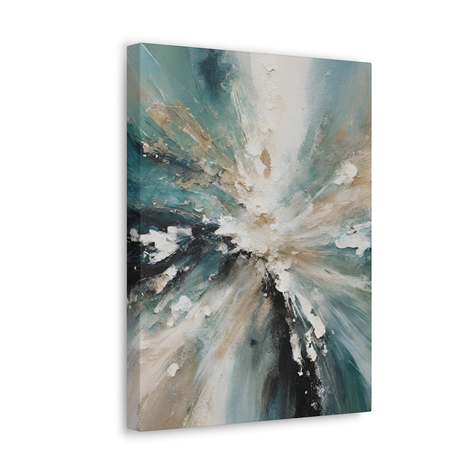 Alive - Modern Abstract Art Print - Aesthetic Coastal Landscapes