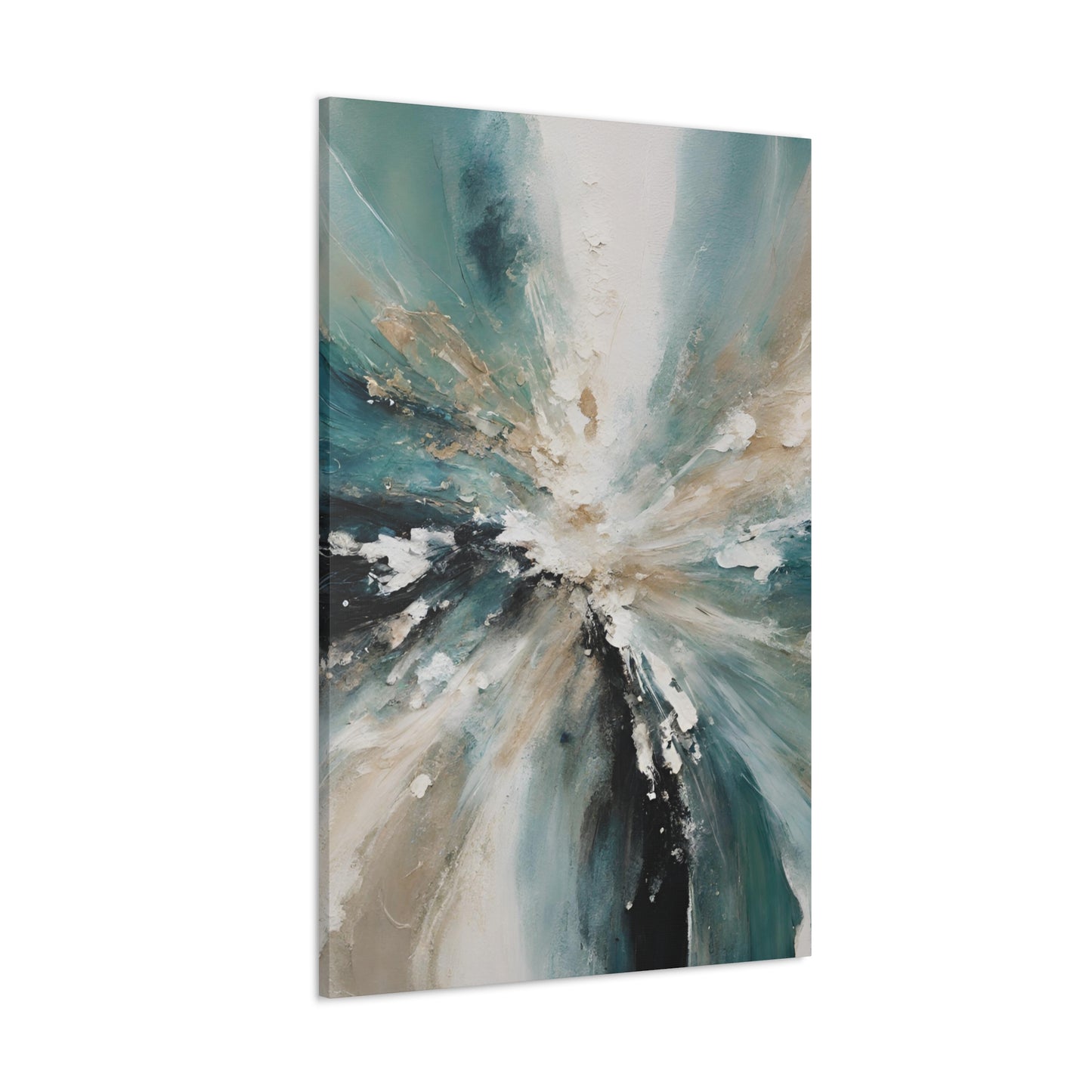 Alive - Modern Abstract Art Print - Aesthetic Coastal Landscapes