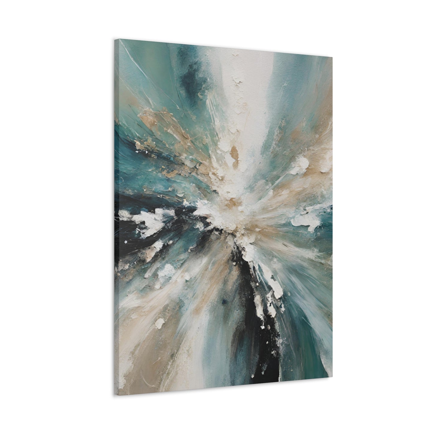 Alive - Modern Abstract Art Print - Aesthetic Coastal Landscapes