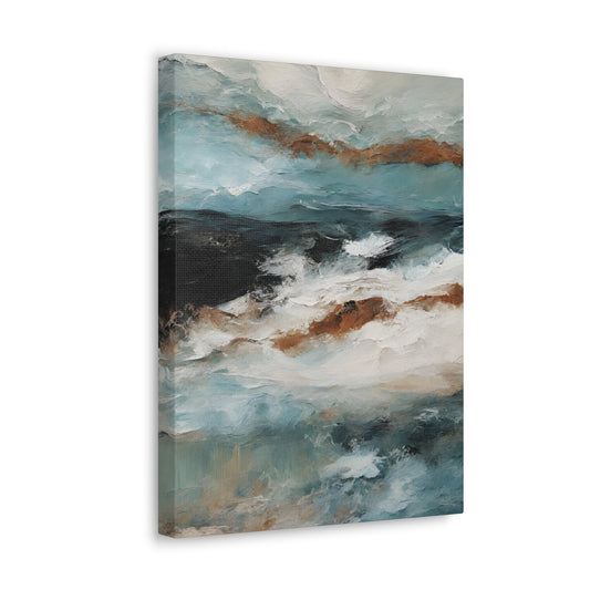 From the Depths II - Modern Abstract Art Print - Aesthetic Coastal Landscapes