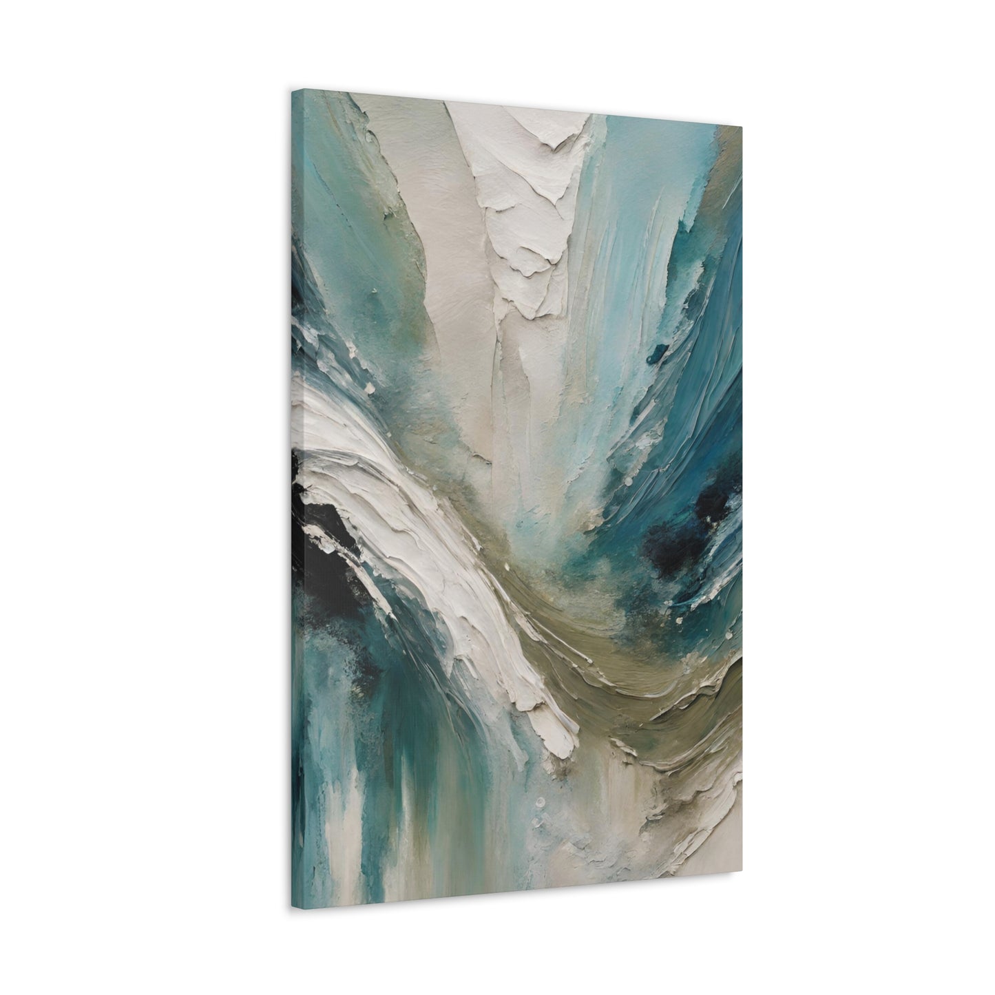 Inlet - Modern Abstract Art Print - Aesthetic Coastal Landscapes