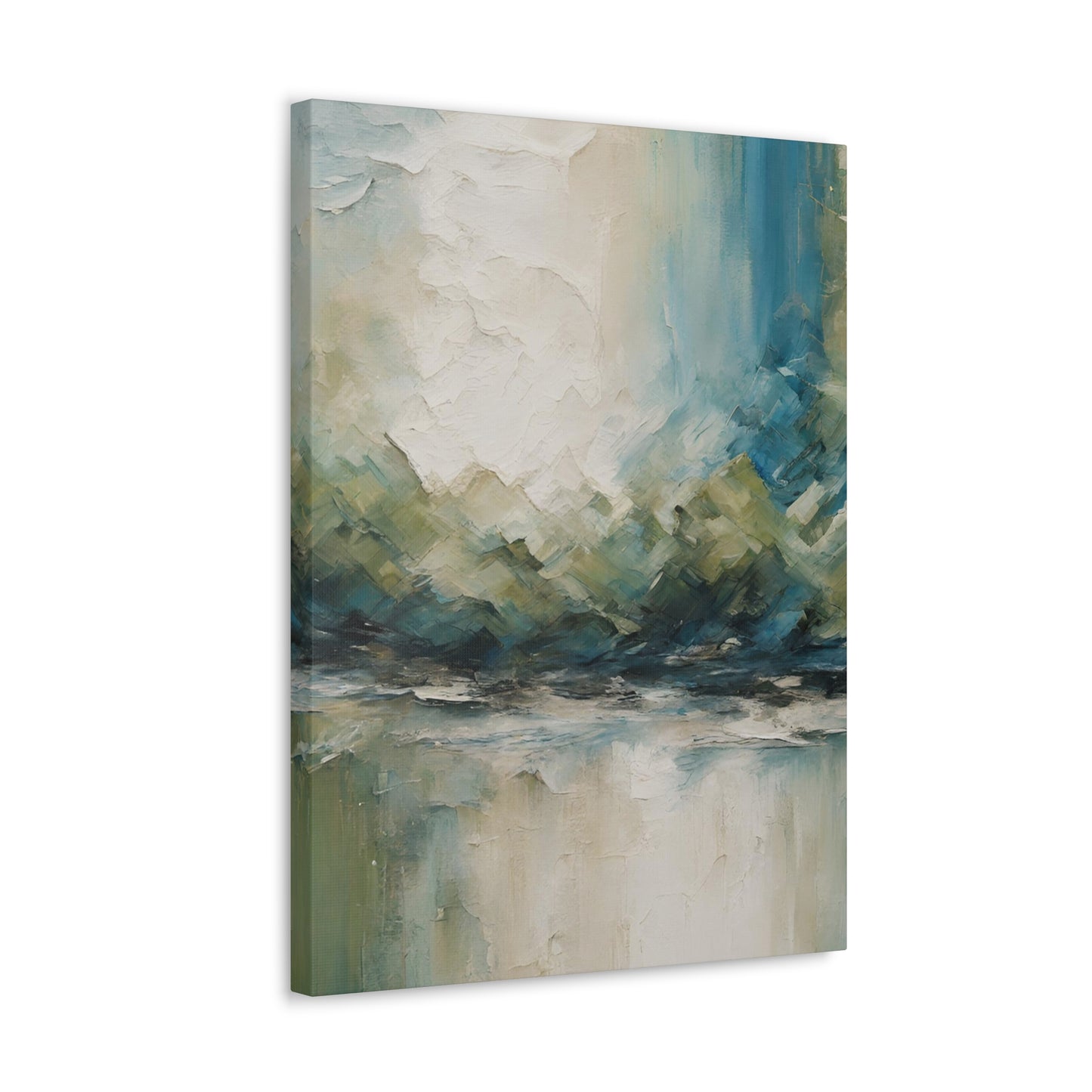 Peaking Through - Modern Abstract Art Print - Aesthetic Coastal Landscapes