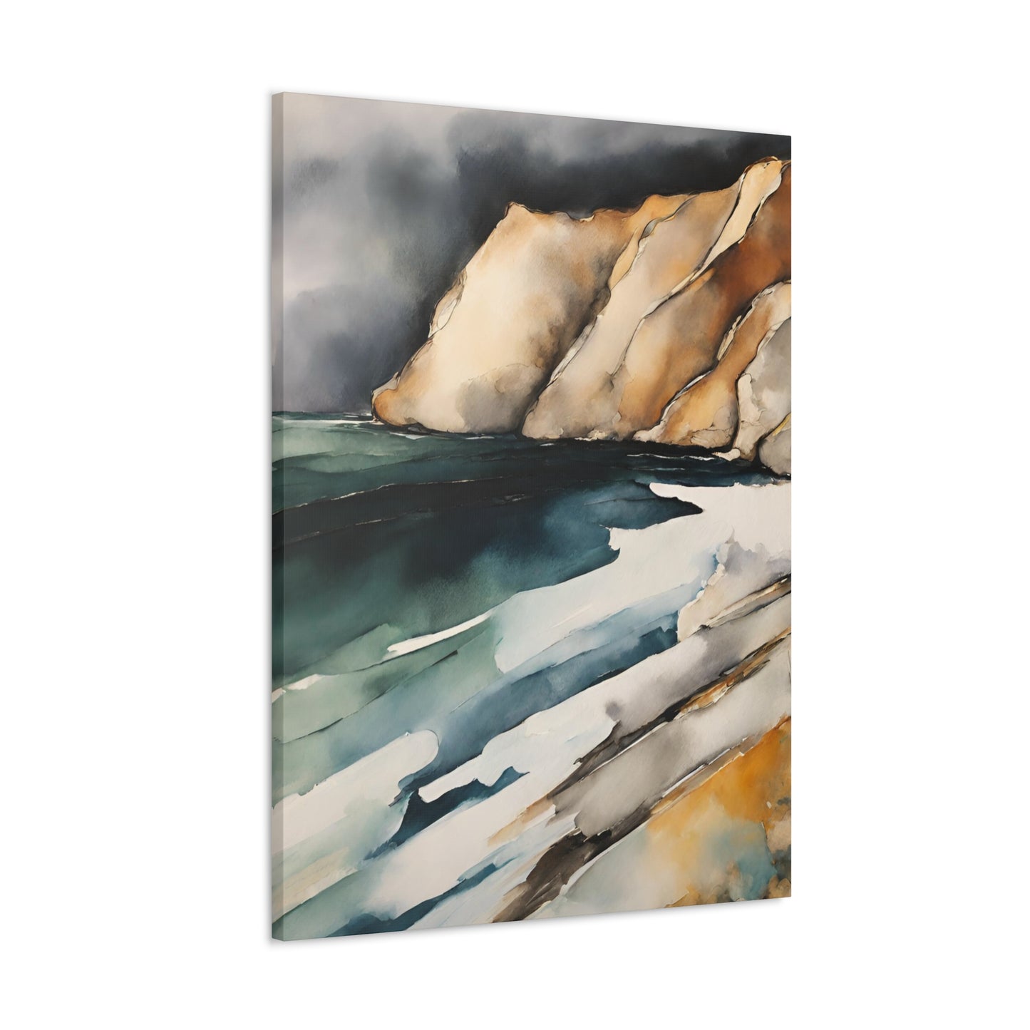 Tranquility - Modern Abstract Art Print - Aesthetic Coastal Landscapes