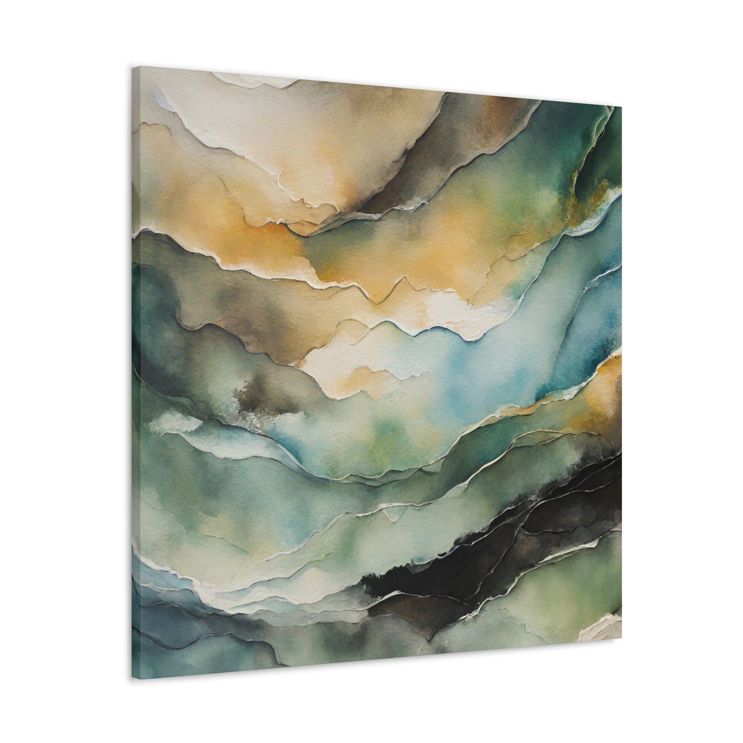 Abstract Skies - Modern Abstract Art Print - Aesthetic Coastal Landscapes