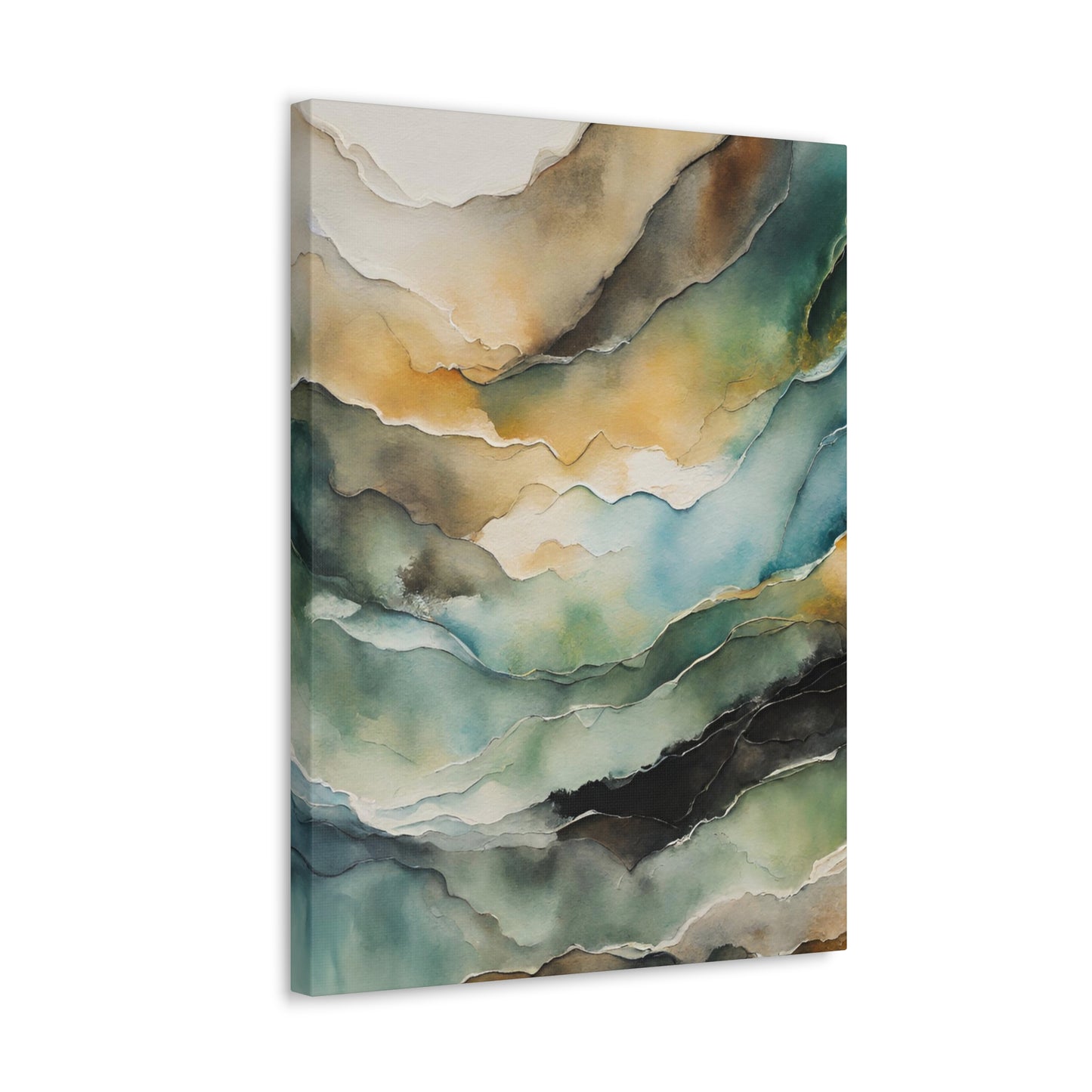 Abstract Skies - Modern Abstract Art Print - Aesthetic Coastal Landscapes