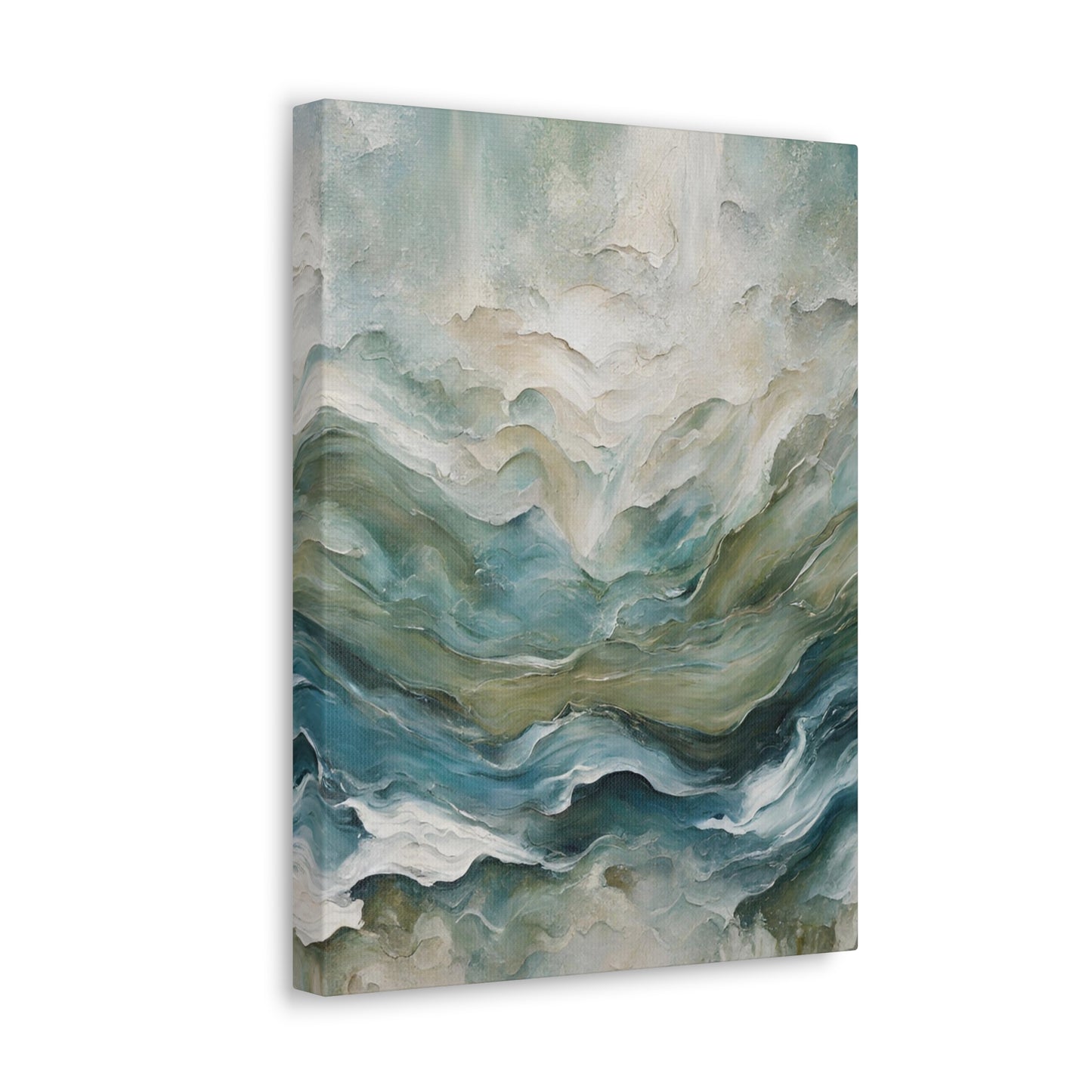 Ocean Symphony III - Modern Abstract Art Print - Aesthetic Coastal Landscapes