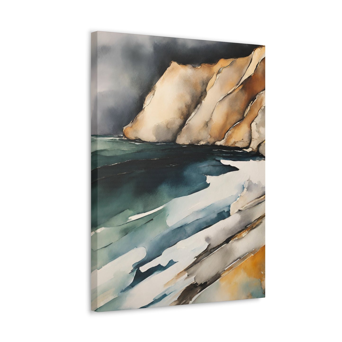 Tranquility - Modern Abstract Art Print - Aesthetic Coastal Landscapes