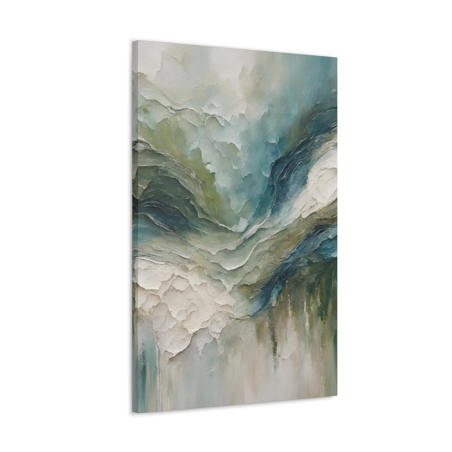 Ocean Symphony 2 - Modern Abstract Art Print - Aesthetic Coastal Landscapes