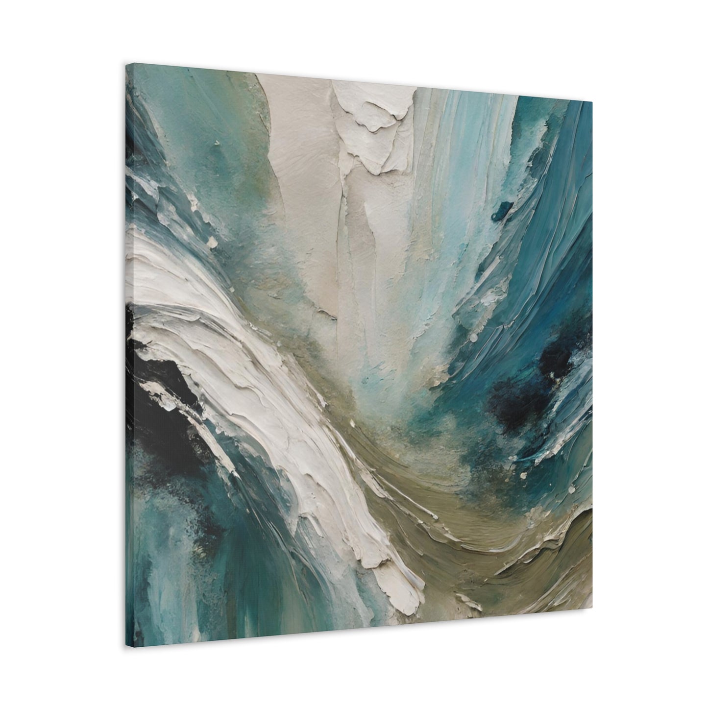 Inlet - Modern Abstract Art Print - Aesthetic Coastal Landscapes