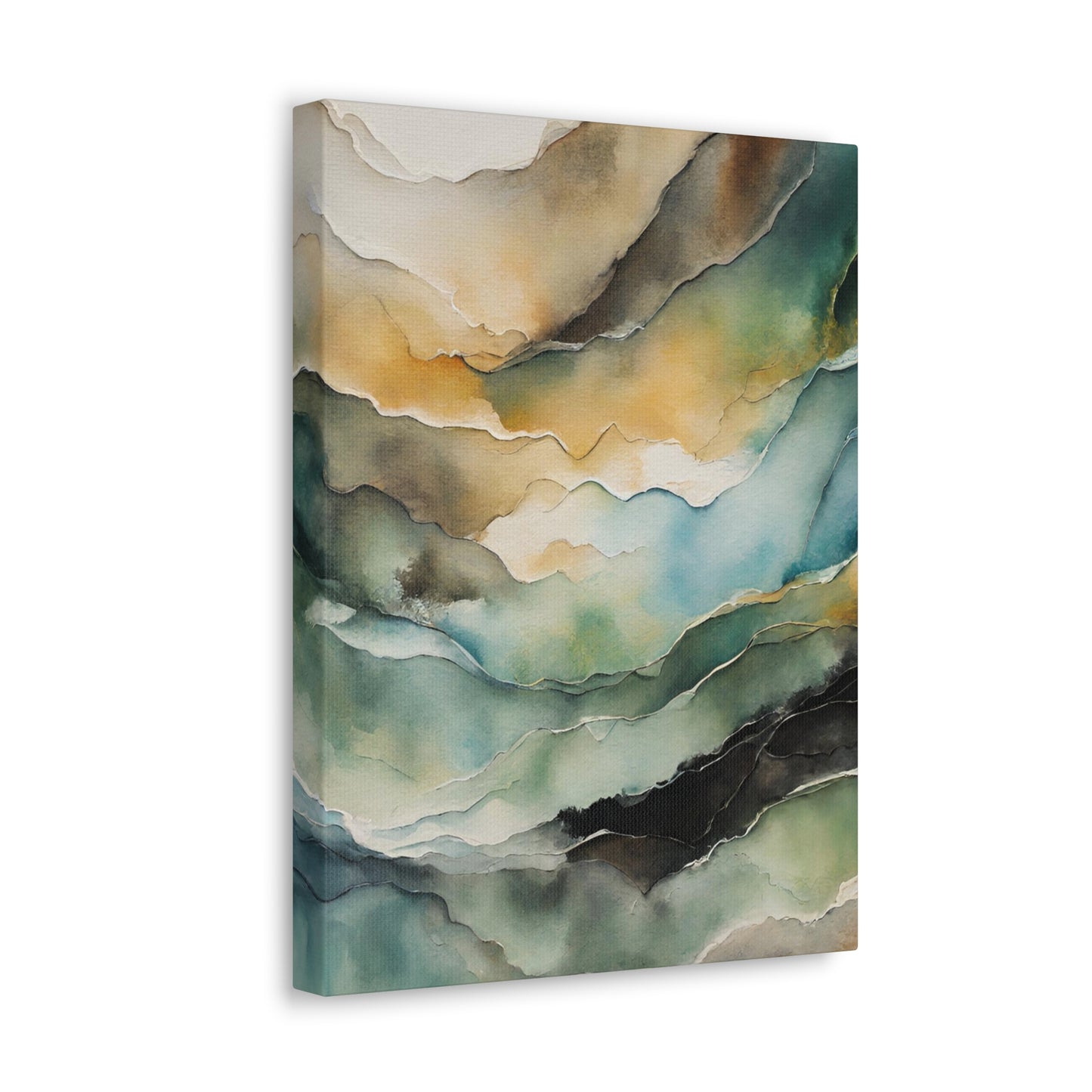 Abstract Skies - Modern Abstract Art Print - Aesthetic Coastal Landscapes