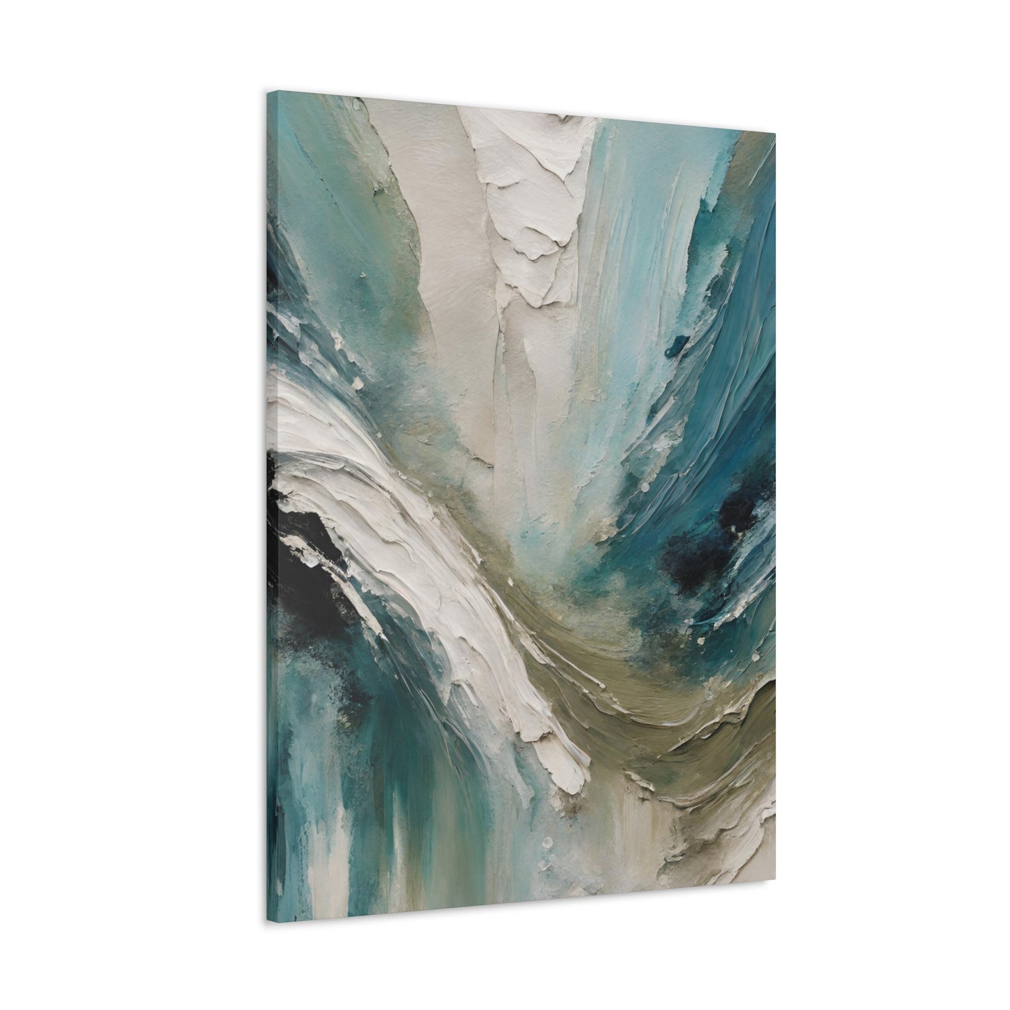 Inlet - Modern Abstract Art Print - Aesthetic Coastal Landscapes