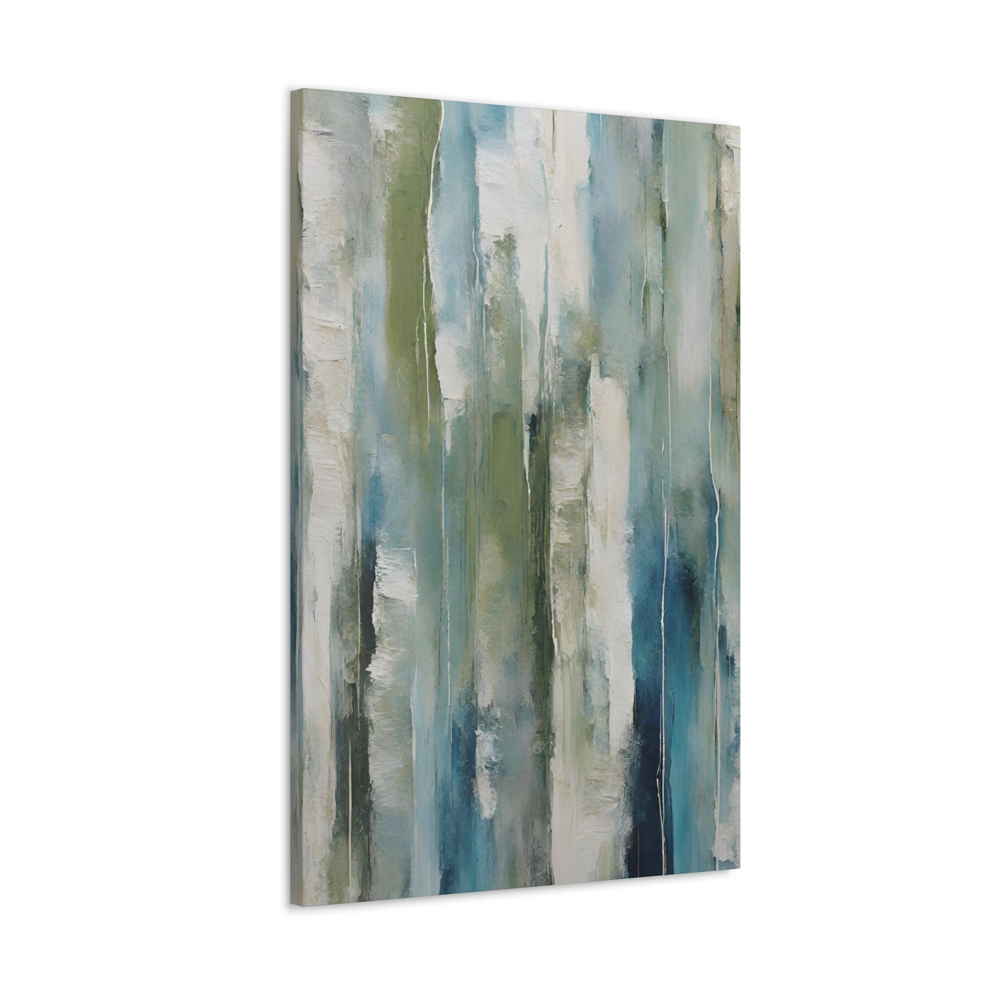 Earth and Air Modern Abstract Art Print - Aesthetic Coastal Landscapes