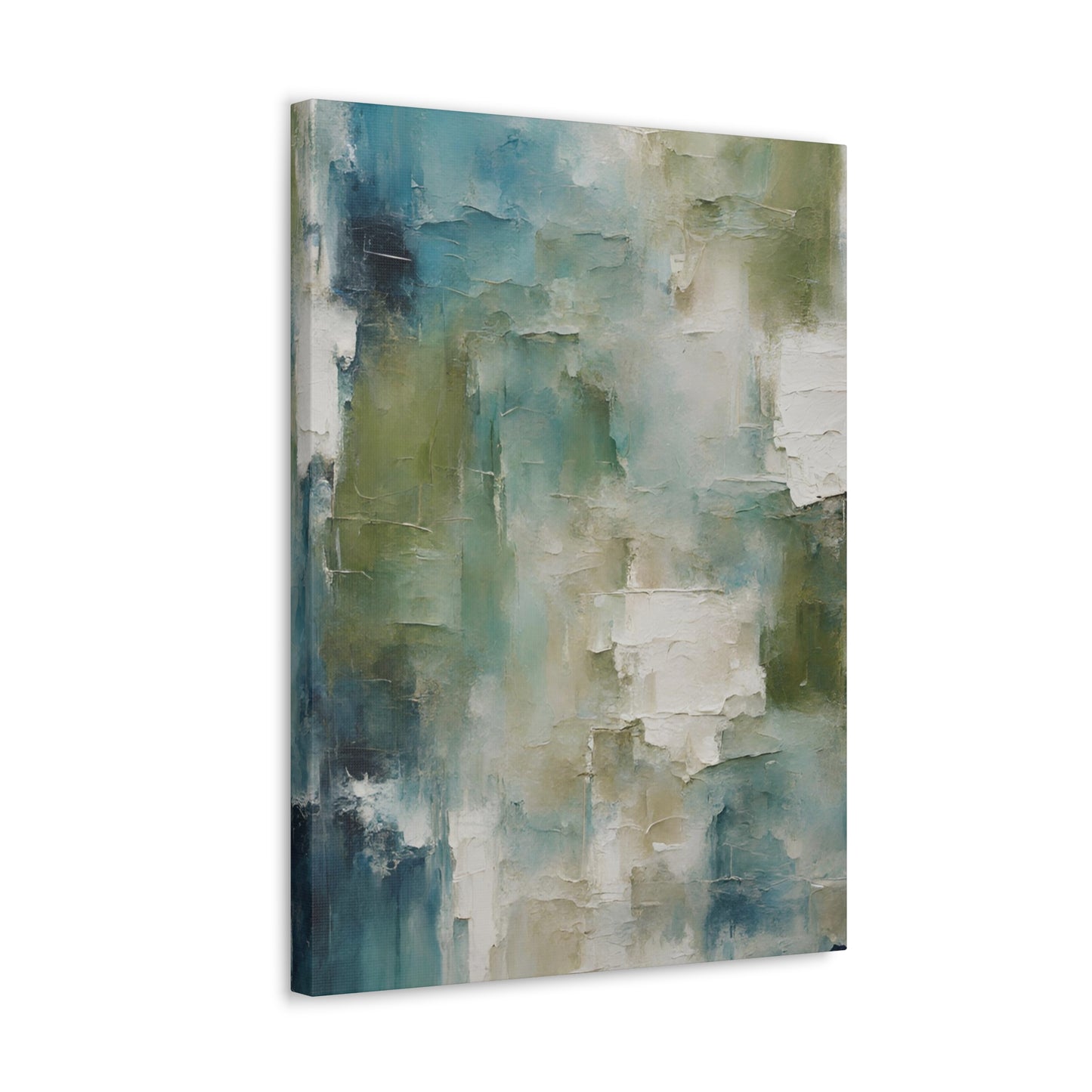 Emerging Spring - Modern Abstract Art Print - Aesthetic Coastal Landscapes