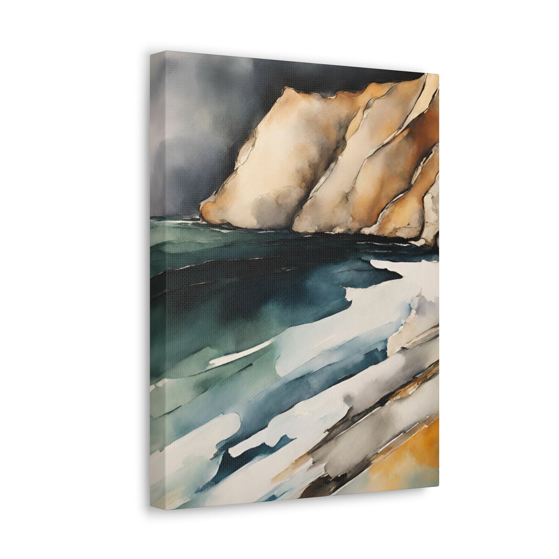 Tranquility - Modern Abstract Art Print - Aesthetic Coastal Landscapes