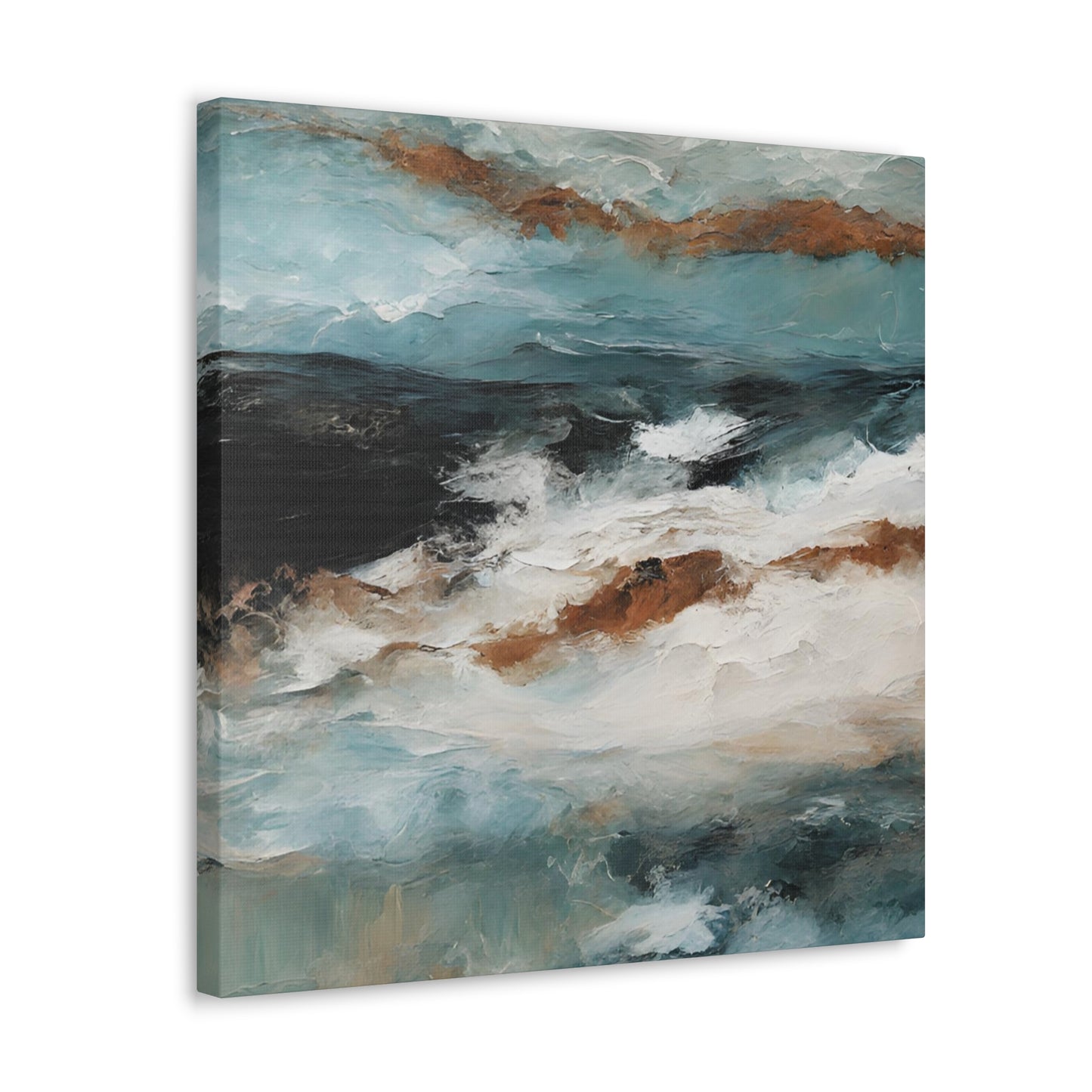 From the Depths II - Modern Abstract Art Print - Aesthetic Coastal Landscapes