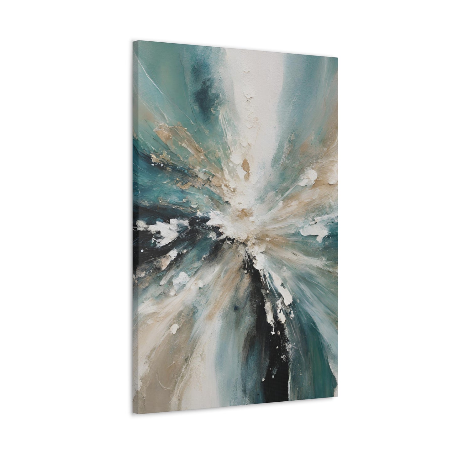 Alive - Modern Abstract Art Print - Aesthetic Coastal Landscapes