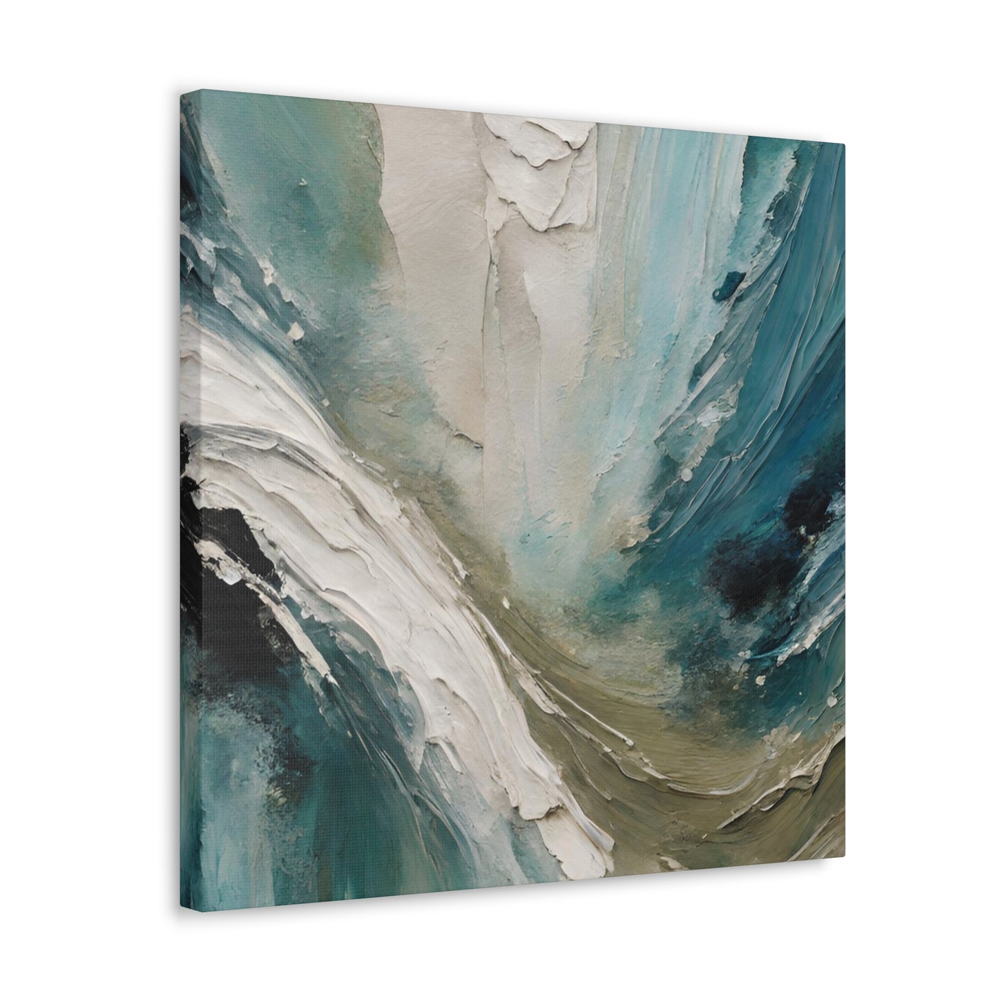 Inlet - Modern Abstract Art Print - Aesthetic Coastal Landscapes