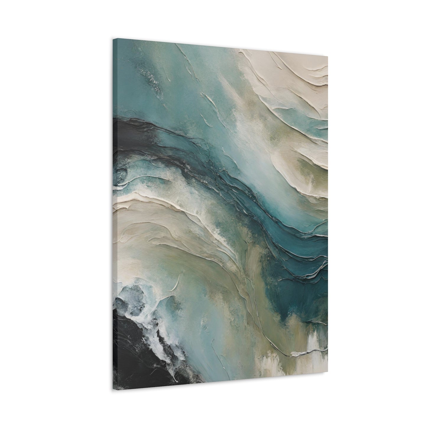 From the Depths III - Modern Abstract Art Print - Aesthetic Coastal Landscapes