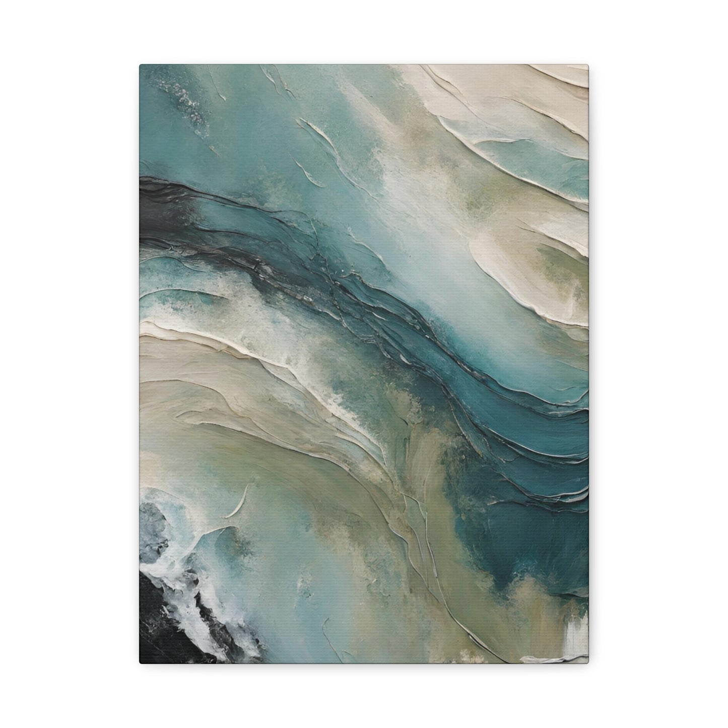 From the Depths III - Modern Abstract Art Print - Aesthetic Coastal Landscapes