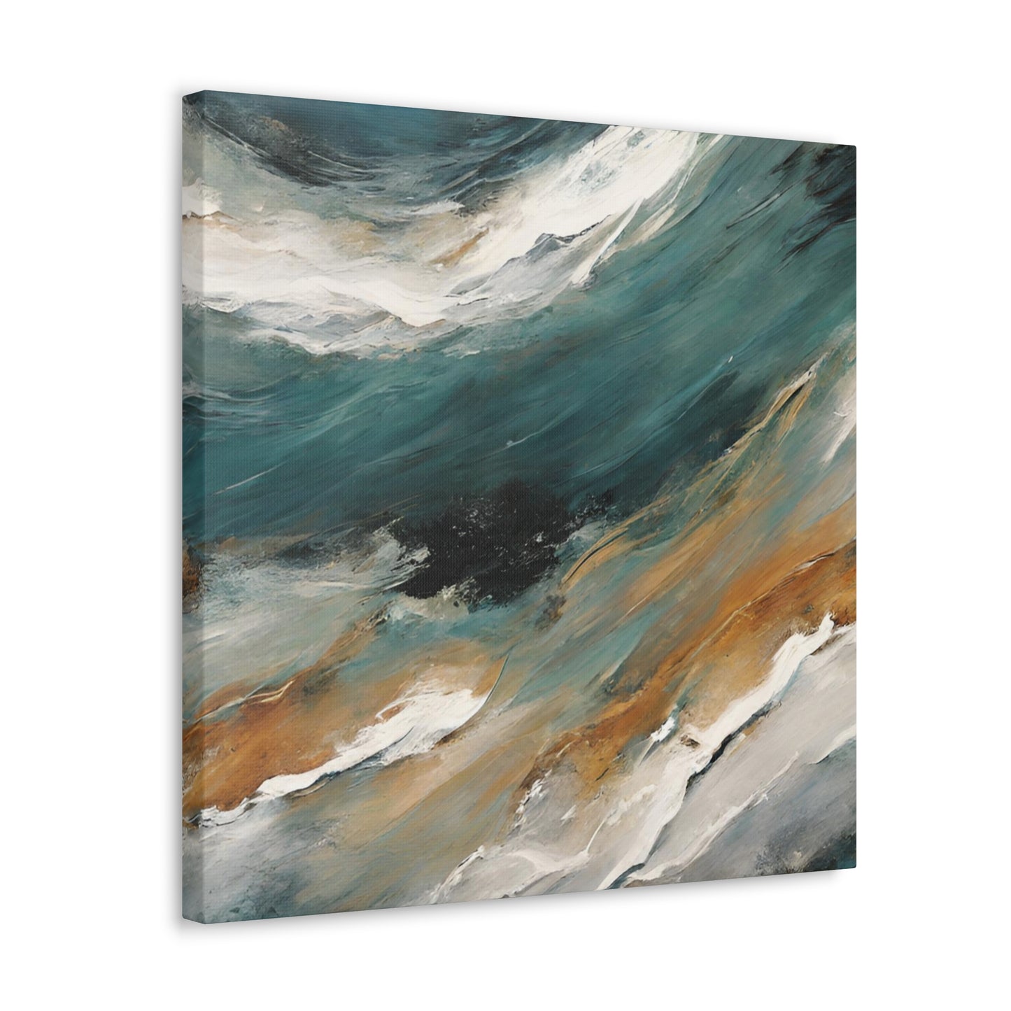 Sea Breeze - Modern Abstract Art Print - Aesthetic Coastal Landscapes