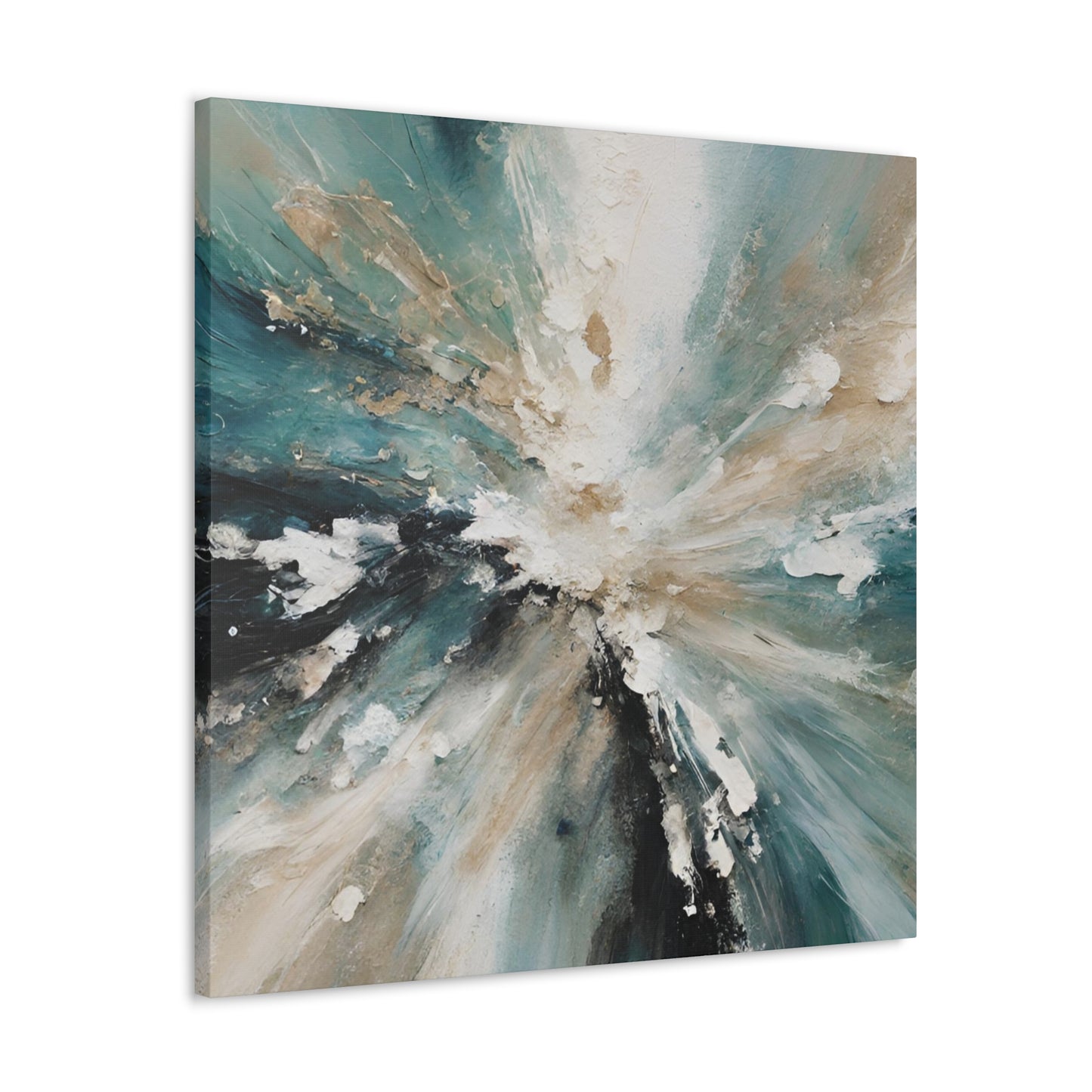 Alive - Modern Abstract Art Print - Aesthetic Coastal Landscapes