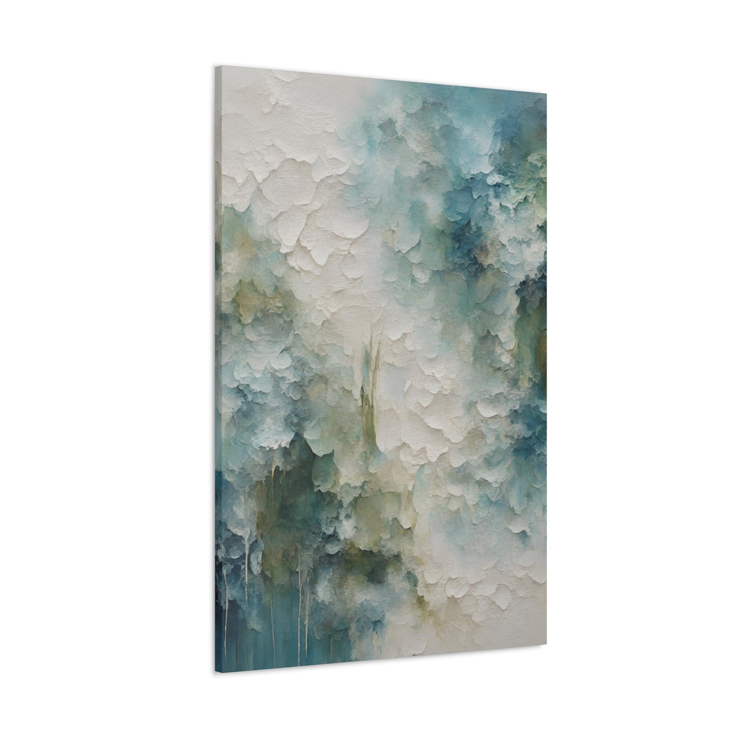 Emerging Spring II - Modern Abstract Art Print - Aesthetic Coastal Landscapes